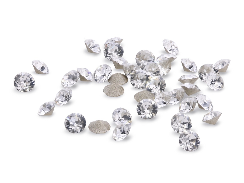 [FBS225] Mirror Back 2.25mm Round PKT 20pcs