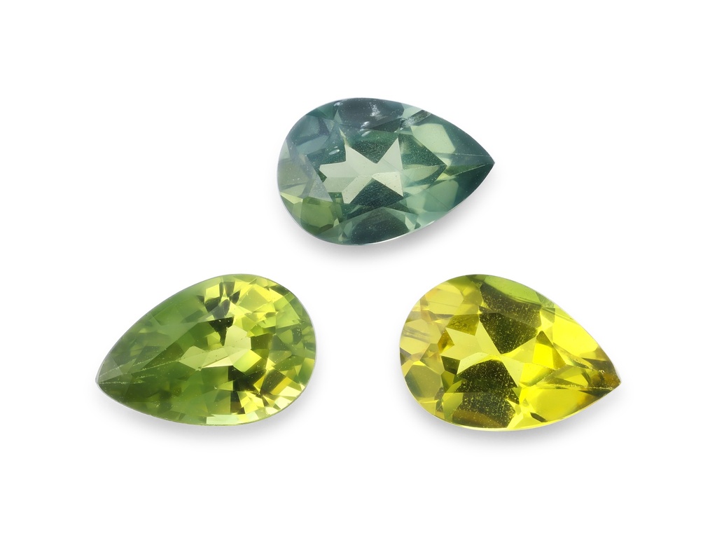 Parti Sapphire 5x3mm Pear Shape 