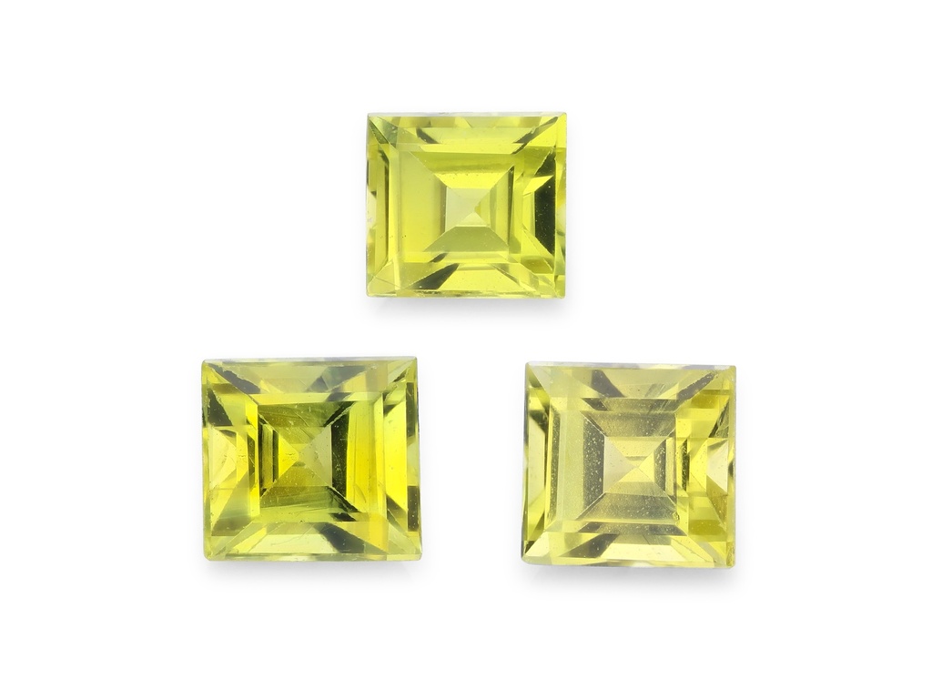 Parti Sapphire 3.00mm Carre Cut 