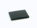 Onyx 12x7mm Double Bevel Buff Top Baguette