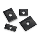 Onyx 9x7mm Baguette Countersunk