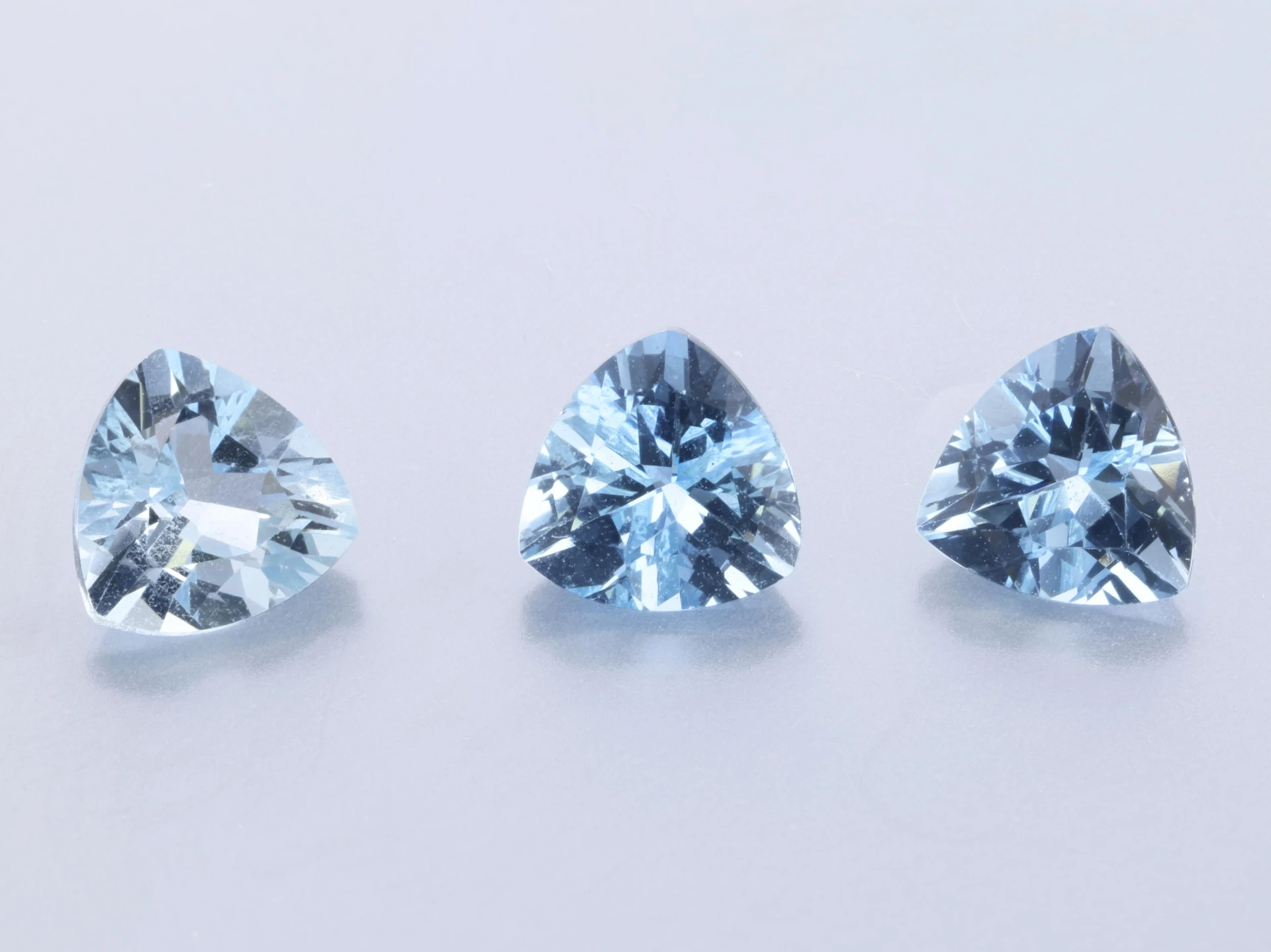 Aquamarine 5.00mm Trilliant Mid Blue
