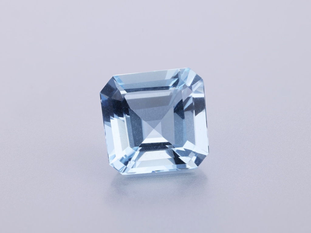 Aquamarine 8.00mm Square Emerald Cut