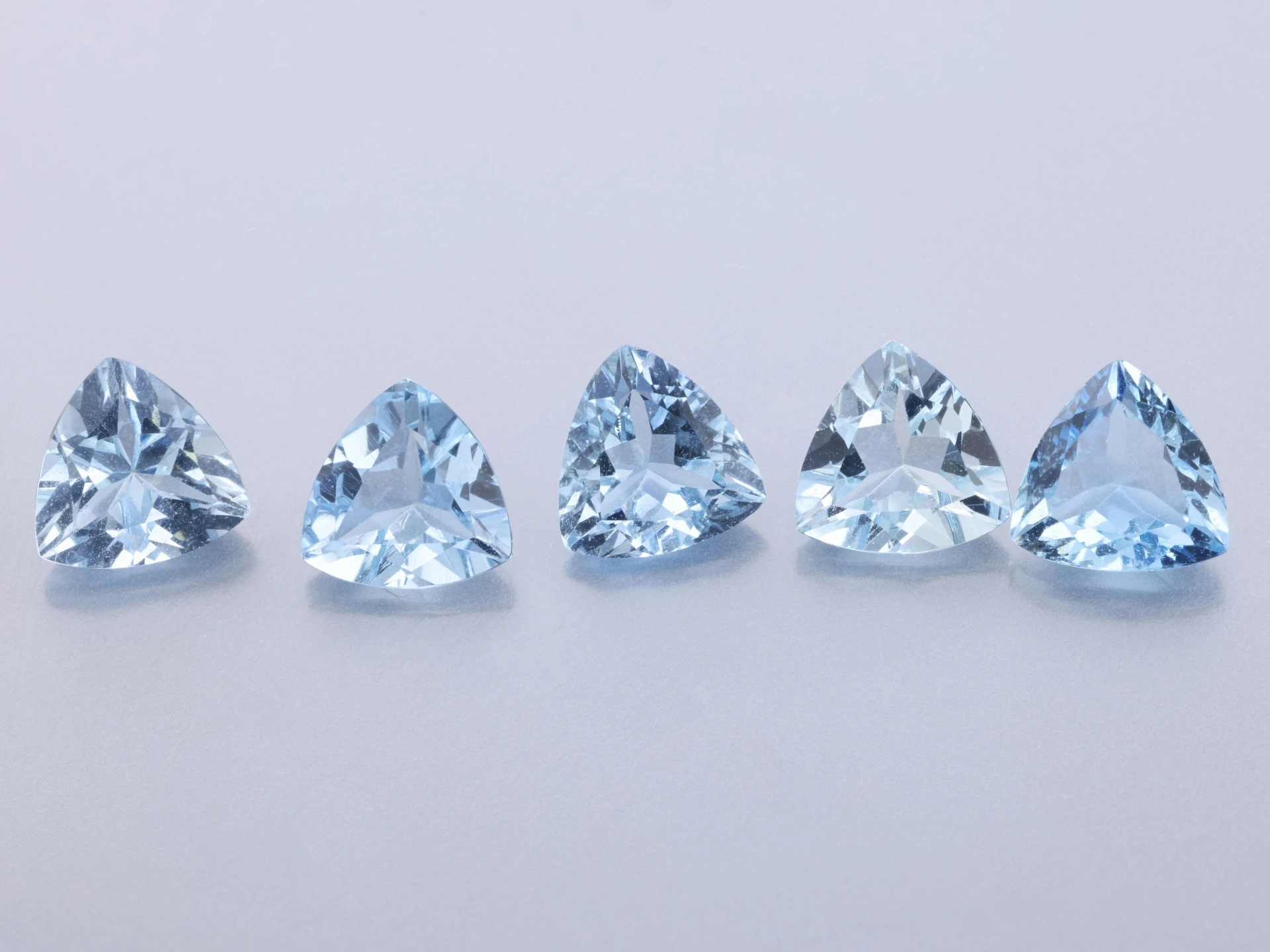 Aquamarine 5.50mm Trilliant