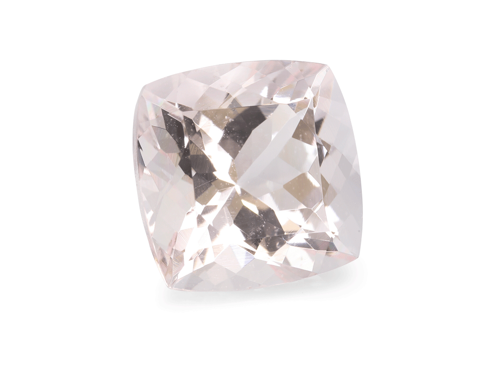 [BMAB0900A] Morganite 9.00mm Square Cushion Pink