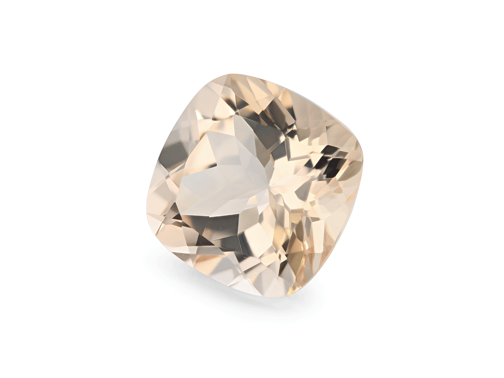 [BMAB1200] Morganite 12mm Square Cushion Apricot