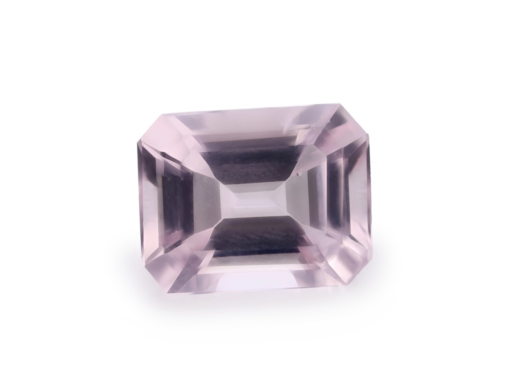 [BMOS0907X1] Morganite 9x7.11mm Emerald Cut Pink