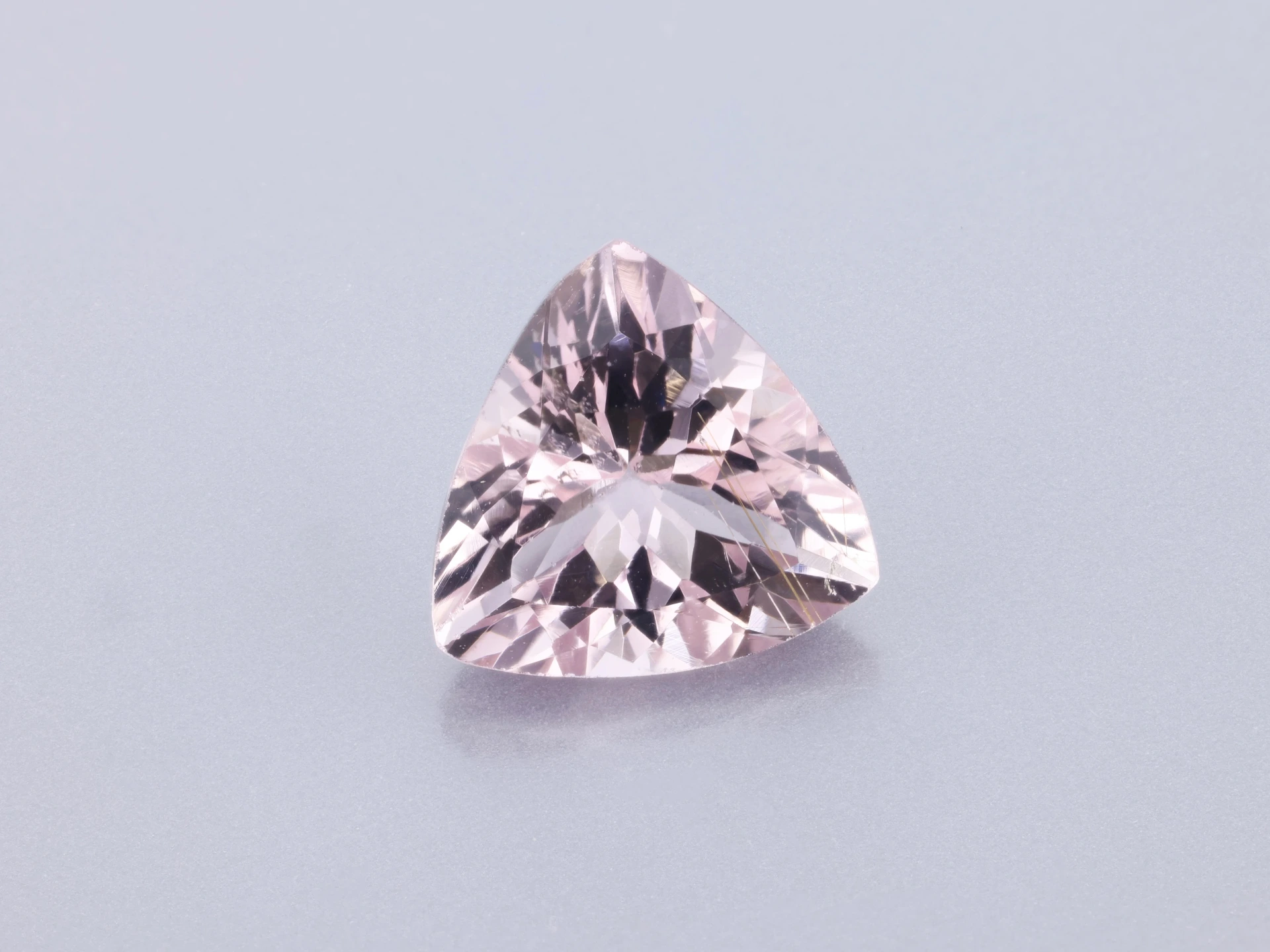 Morganite 8.00mm Trilliant Pink