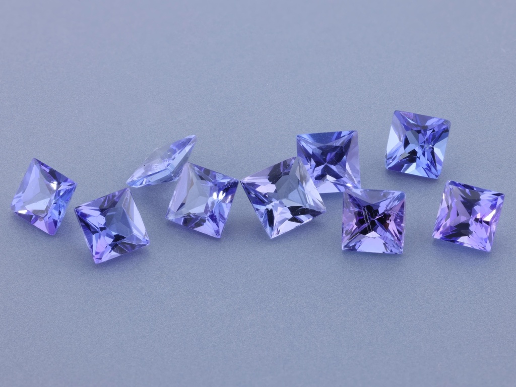 Tanzanite 3.50mm Princess Cut