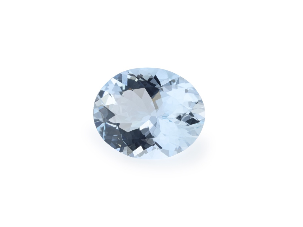 Aquamarine 11x8.9mm Oval Mid Blue