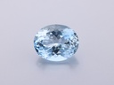 Aquamarine 11.1x9.1mm Oval Mid Blue
