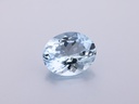 Aquamarine 11x8.8mm Oval Mid Blue
