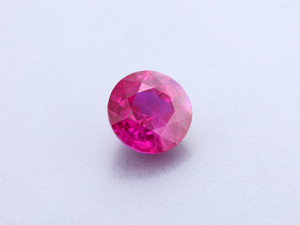 [RKRB0475A] Ruby 4.75mm Round Pink Red 