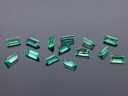 Emerald 5x2.5mm Baguette Mid Green