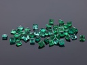 Emerald 1.50mm Carre Cut Mid Green