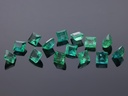 Emerald 2.75mm Carre Cut Green