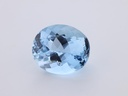 Aquamarine 12x10mm Oval Mid Blue