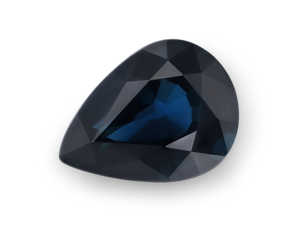 [SAPB0806X6] Australian Sapphire 8.1x6.1mm Pear Shape Royal Blue