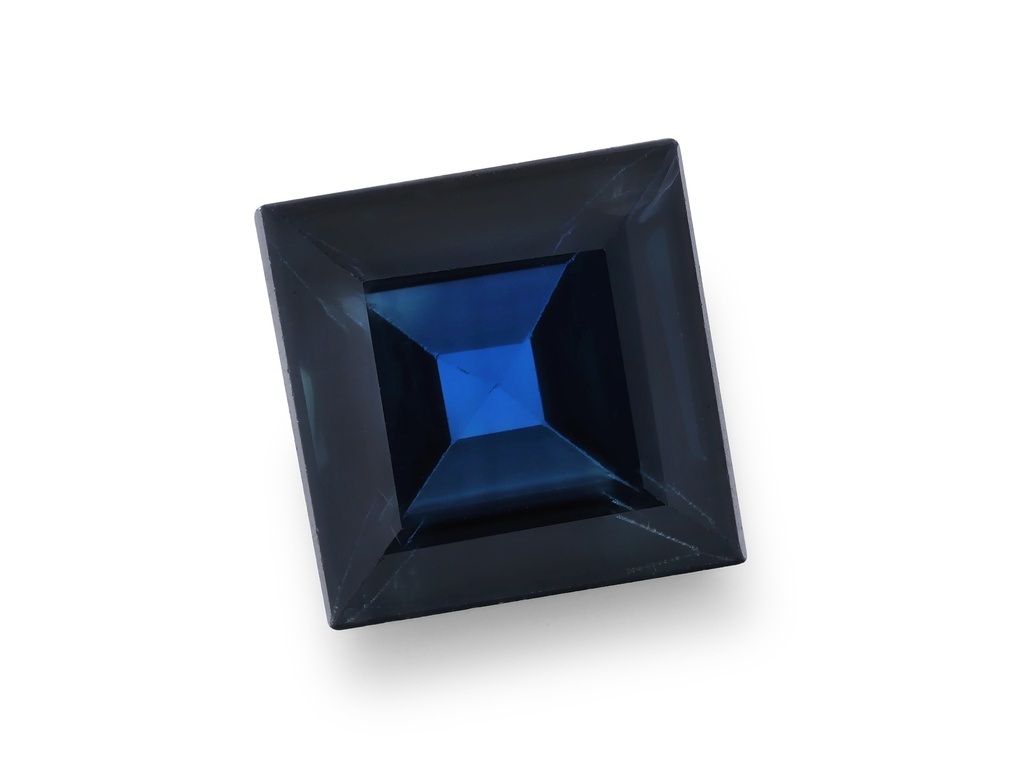 [SAQS0600X1] Australian Sapphire 6.30mm Carre Cut Royal Blue
