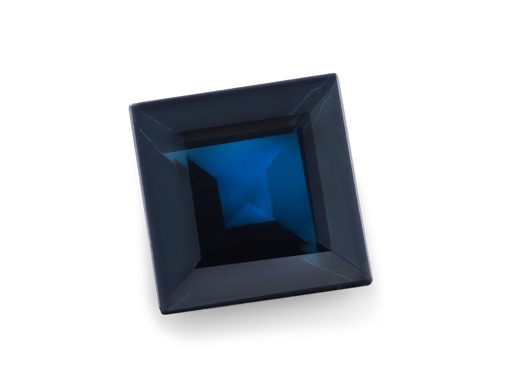 [SAQS0700X1] Australian Sapphire 7.20mm Carre Cut Mid Blue