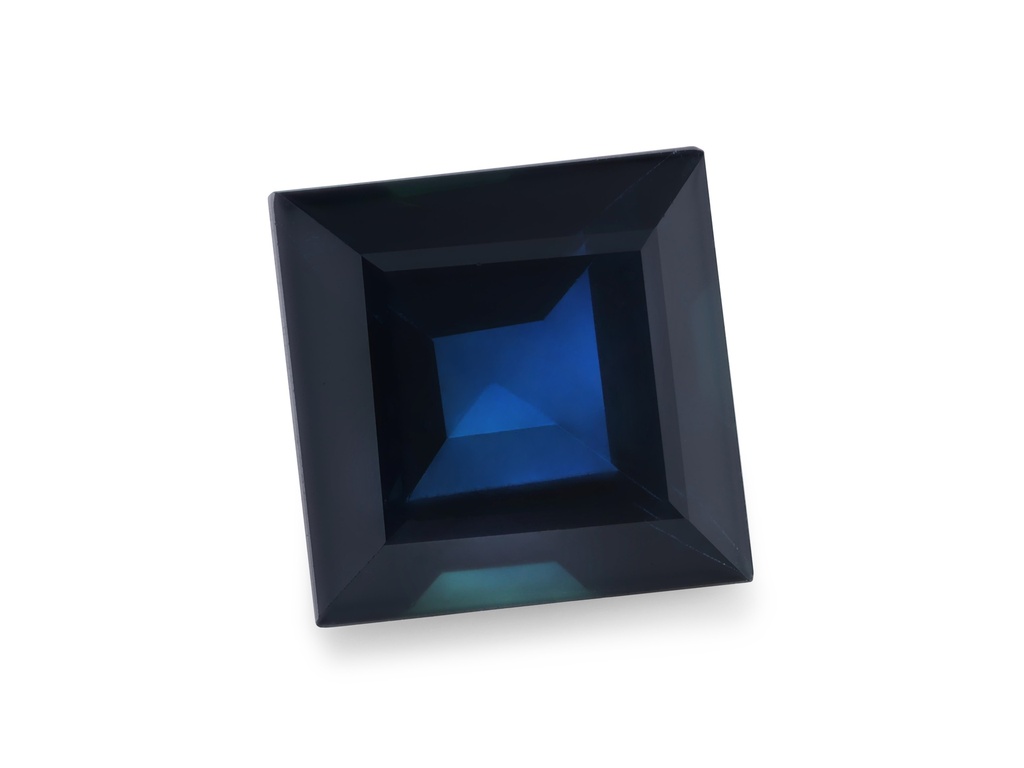 [SAQS0750X1] Australian Sapphire 7.60mm Carre Cut Royal Blue