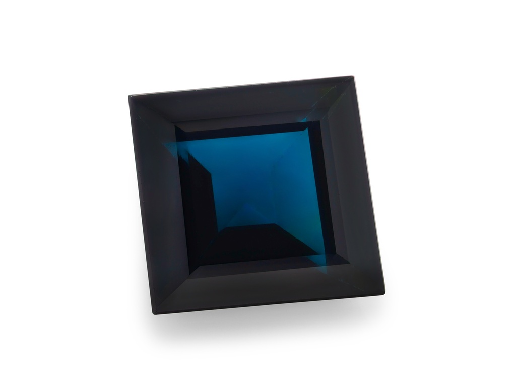 [SAQS0800X3] Australian Sapphire 7.90mm Carre Cut Mid Blue