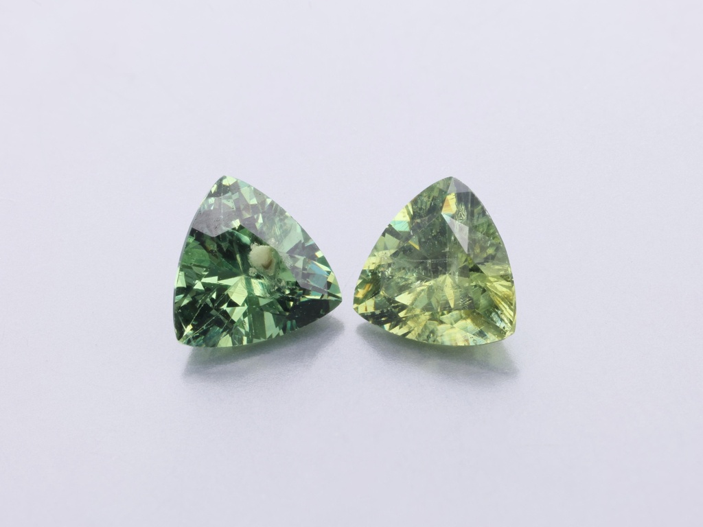 Demantoid Garnet 5.20mm Trilliant
