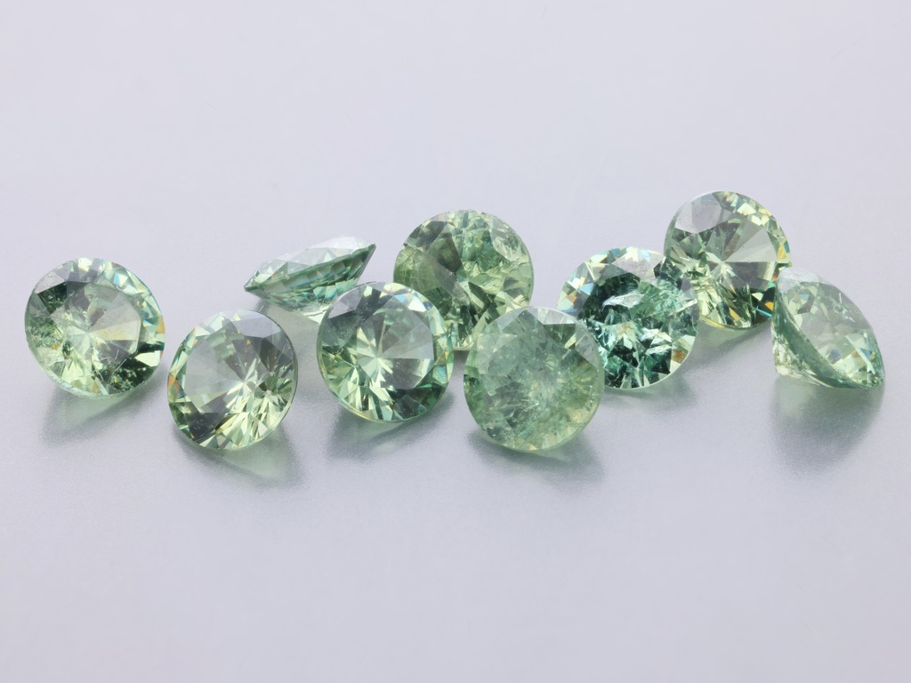 Demantoid Garnet 4.00mm Round