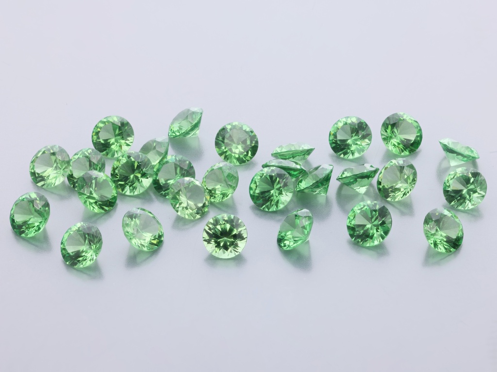 Tsavorite Garnet 3.25mm Round 