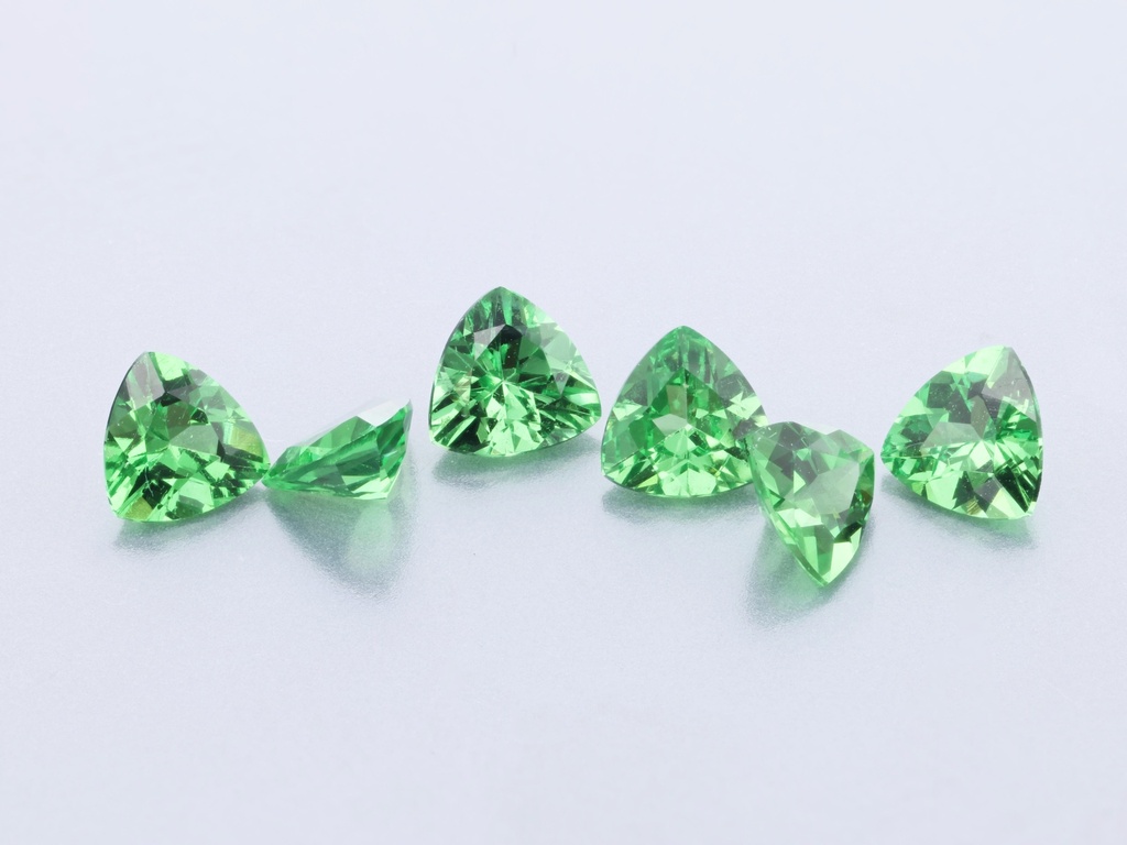 Tsavorite Garnet 3.00mm Trilliant