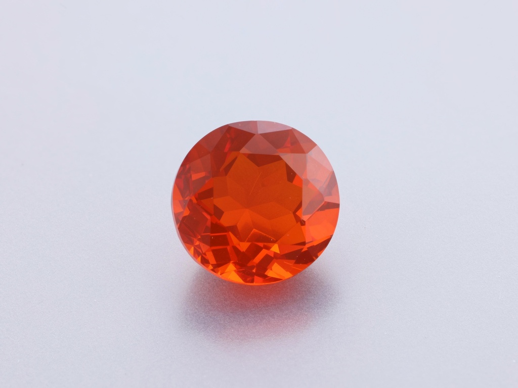 [NMRB0600] Mexican Fire Opal 6.00mm Round
