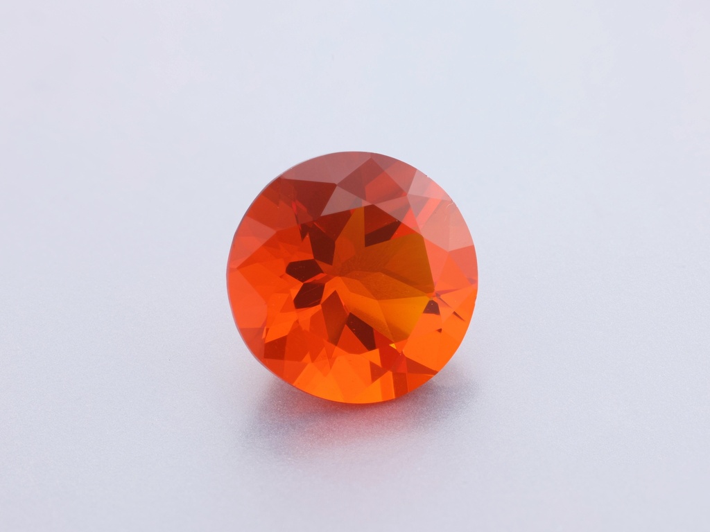 [NMRB0700] Mexican Fire Opal 7.00mm Round