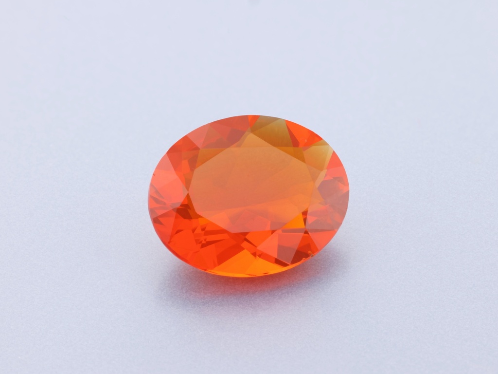 [NMVB1008X3] Mexican Fire Opal 10.3x8.2mm Oval