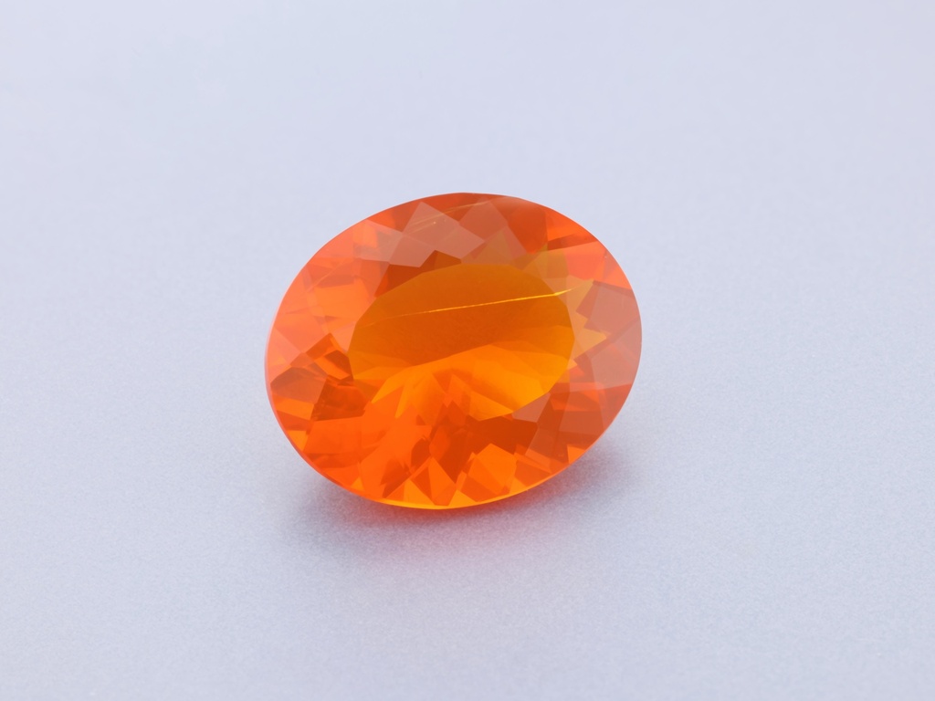 [NMVB1109X8] Mexican Fire Opal 11.1x9mm Oval