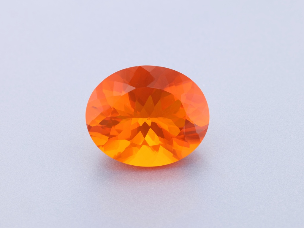 [NMVB1109X7] Mexican Fire Opal 11x9mm Oval
