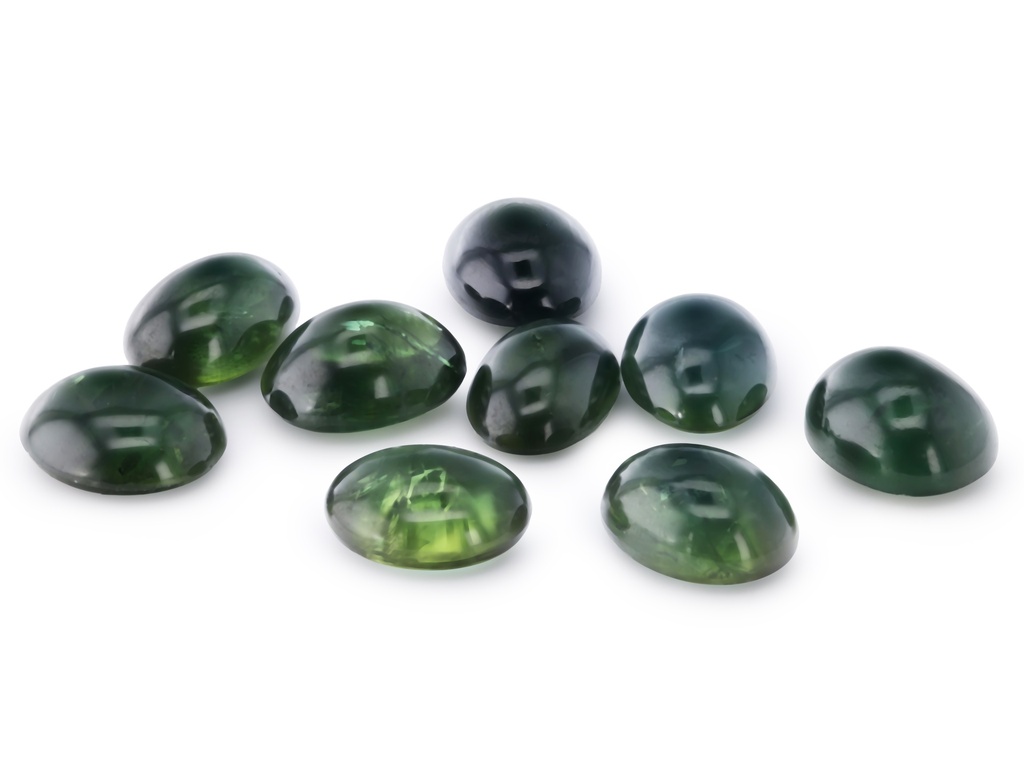 Australian Sapphire 8x6mm+/- Oval Cabochon Teal