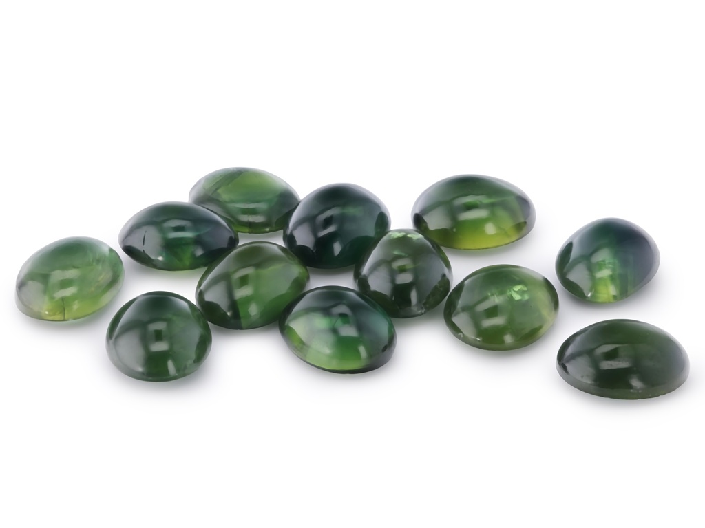 Australian Sapphire 7.5x6mm+/- Oval Cabochon Teal