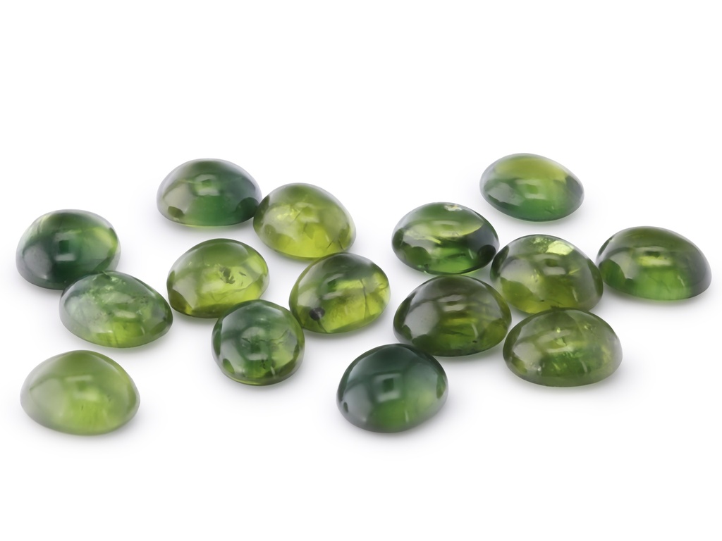 Australian Sapphire 7x6mm+/- Oval Cabochon Teal
