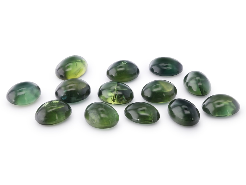 Australian Sapphire 7x5mm+/- Oval Cabochon Teal