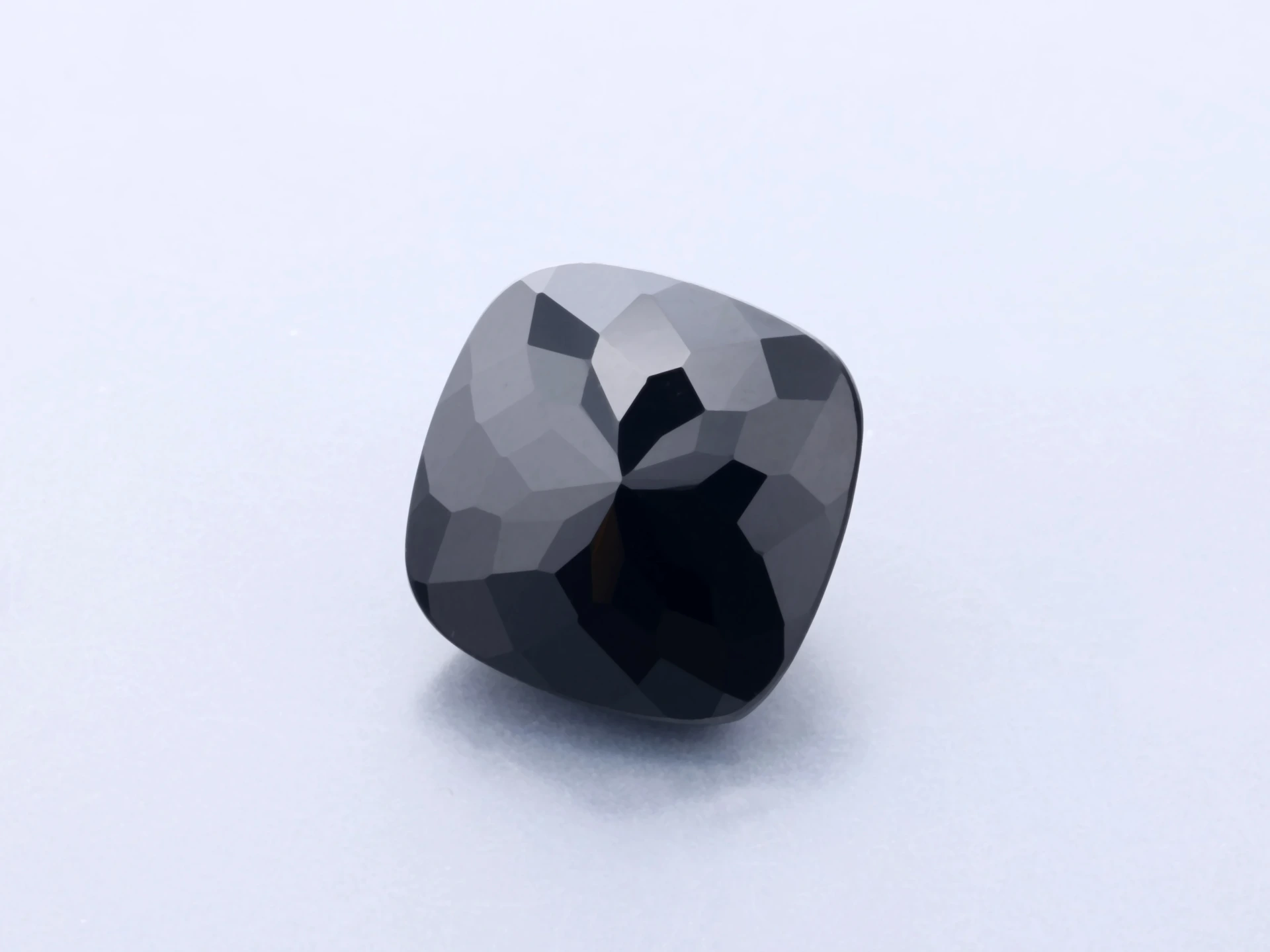 Black Spinel 8.00mm Square Cushion Fancy
