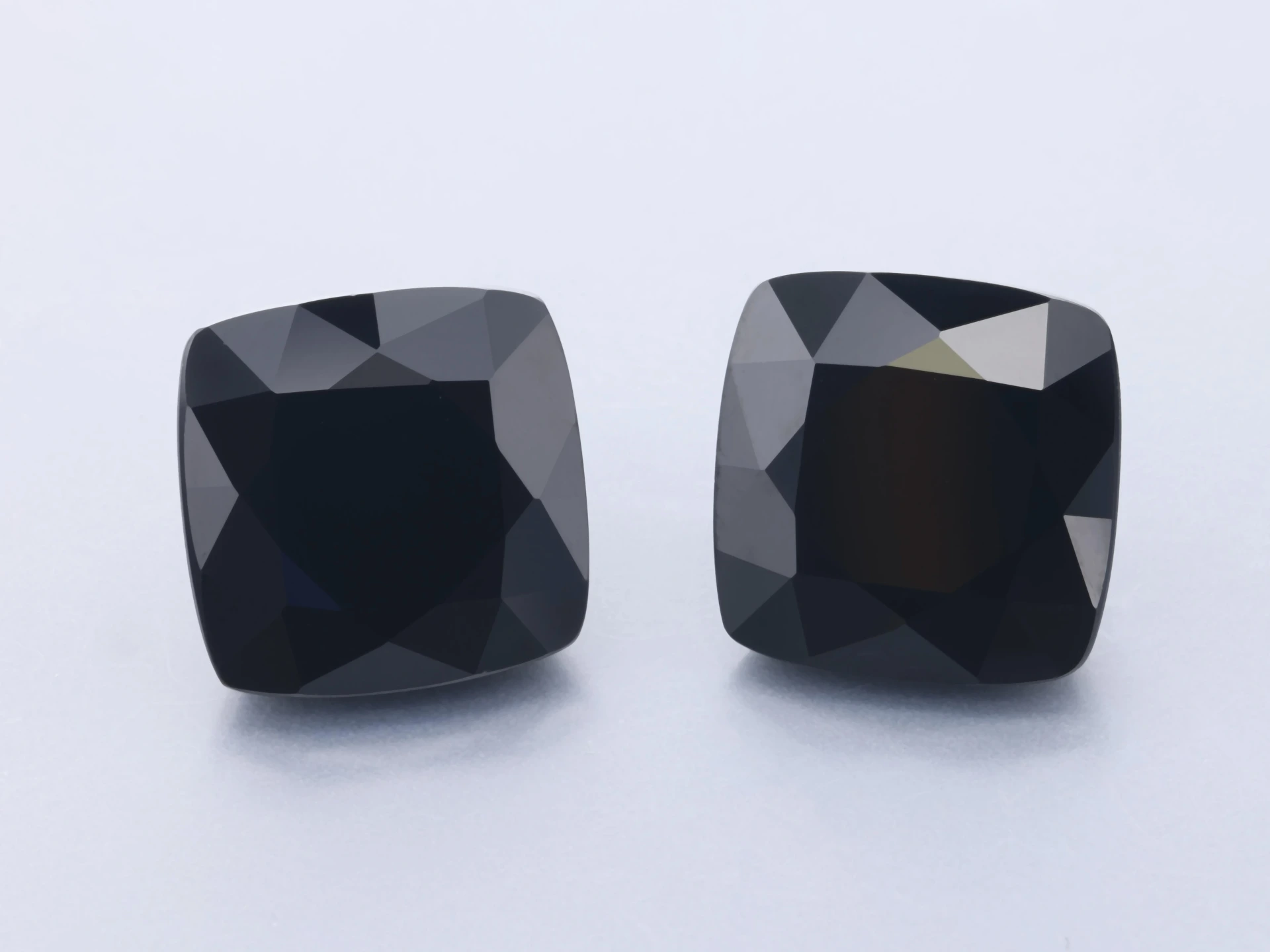Black Spinel 9.00mm Square Cushion