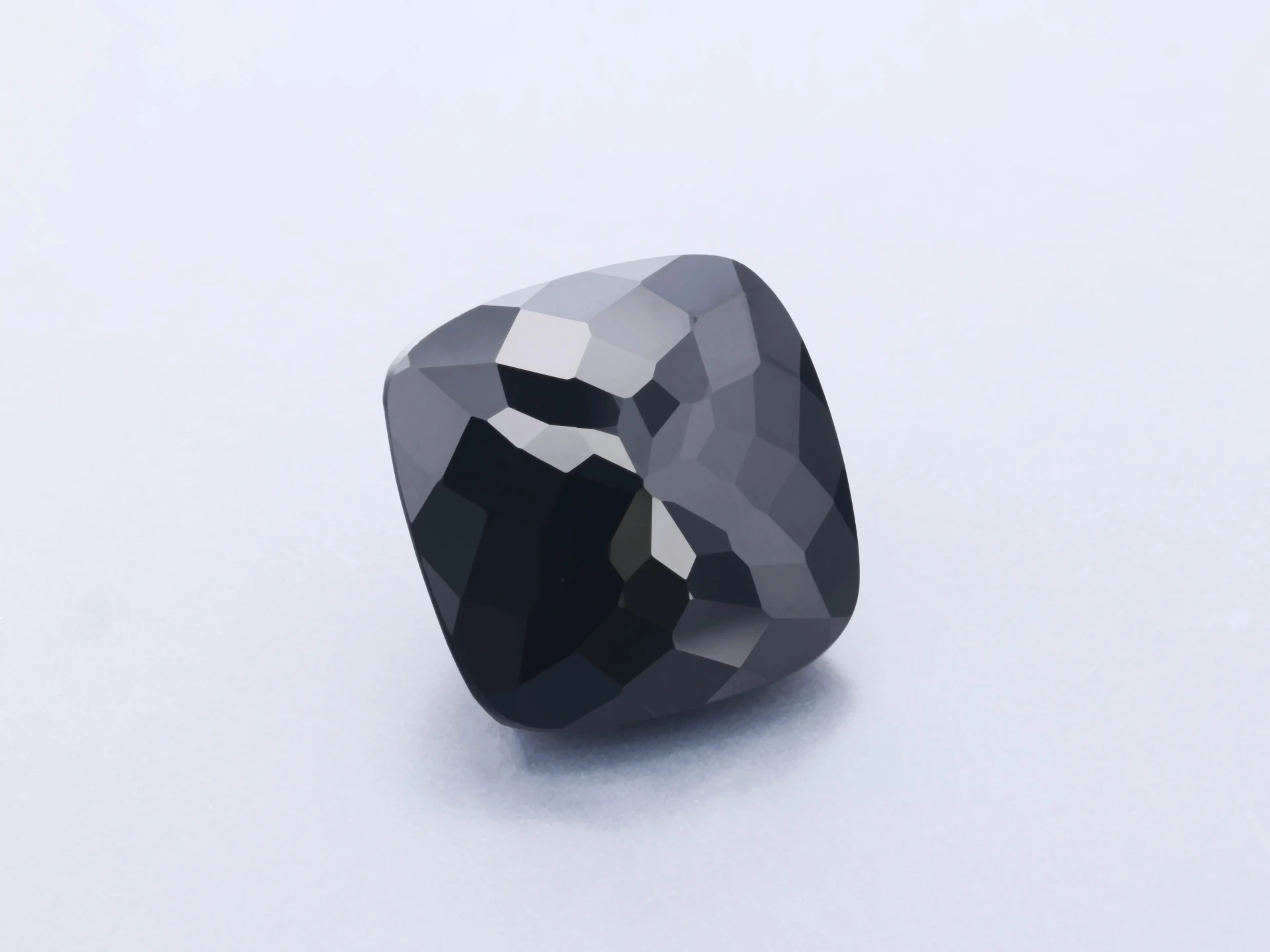 Black Spinel 10mm Square Cushion Fancy