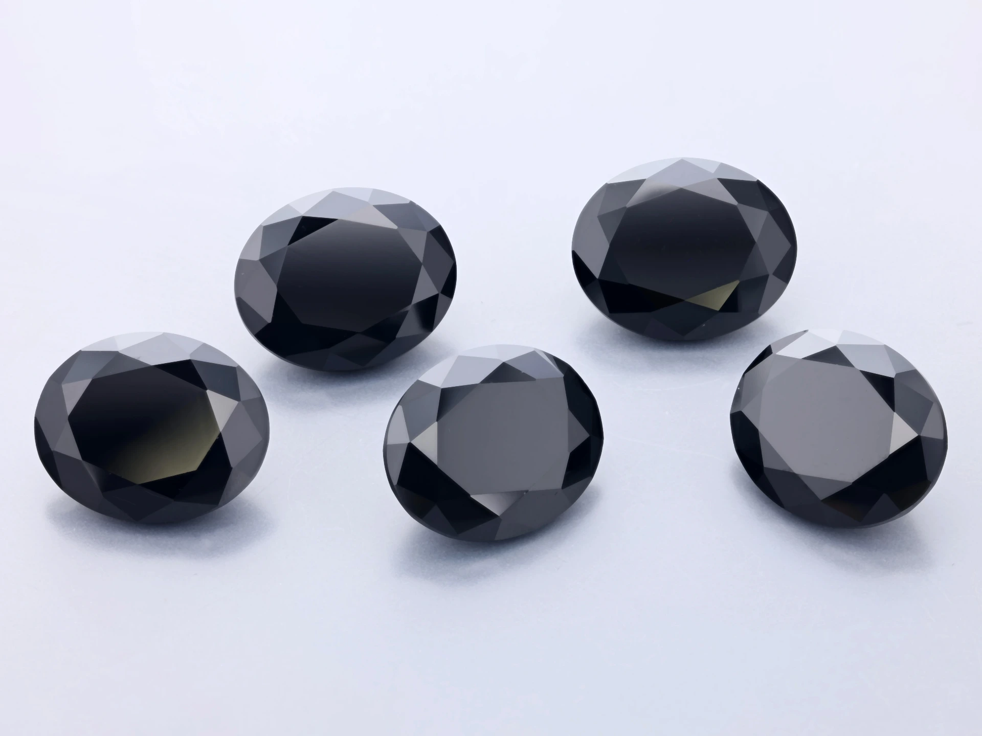 Black Spinel 11x9mm Oval