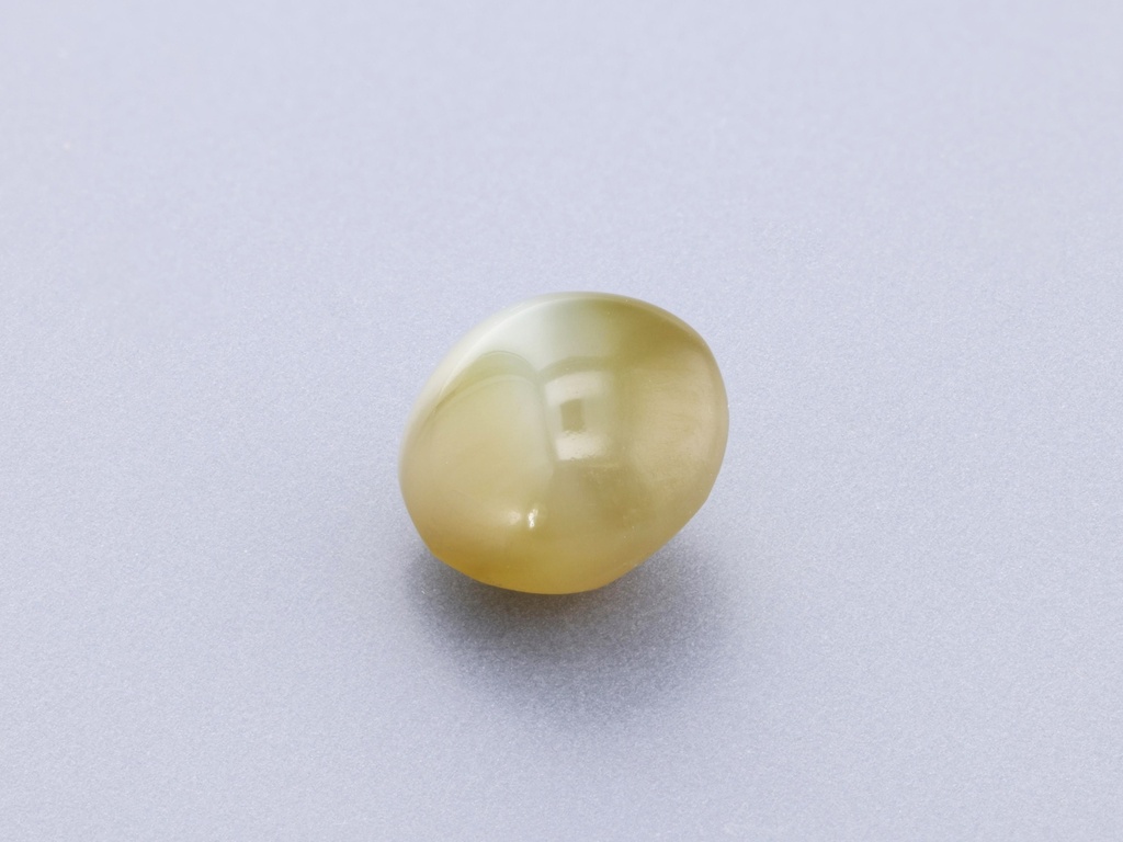 [CBVC0605X1] Chrysoberyl Cats Eye 5.9x5.5mm Oval