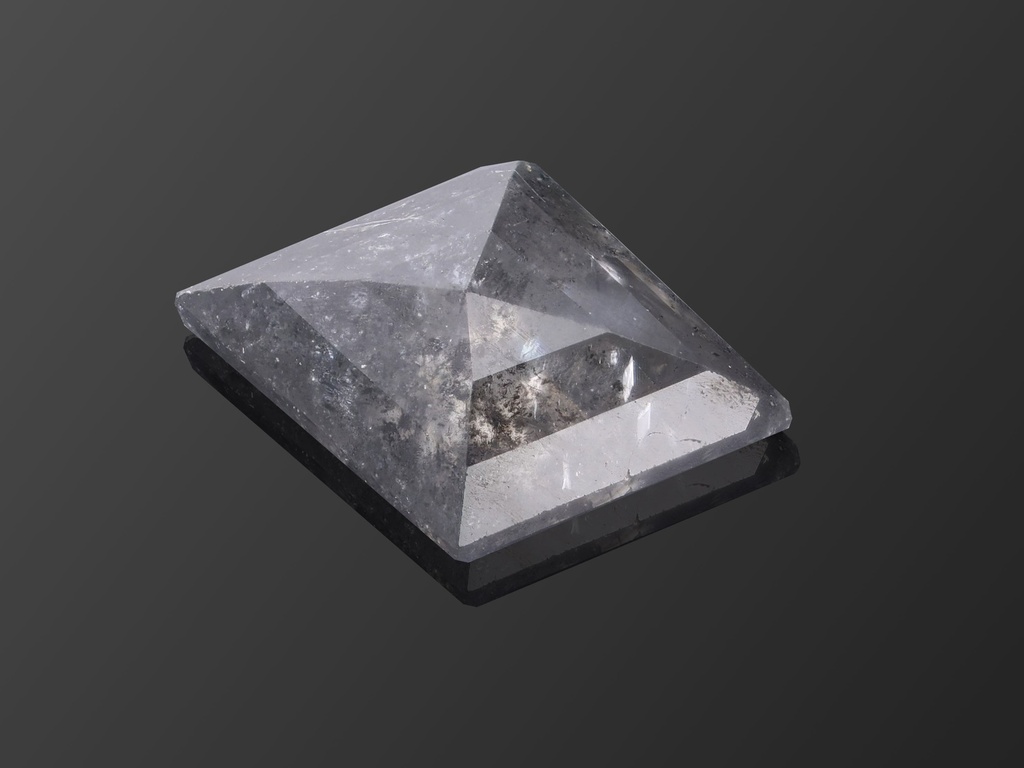 [DMKR0705X2] Salt & Pepper Diamond 7.1x5mm Kite Shape Rose Cut