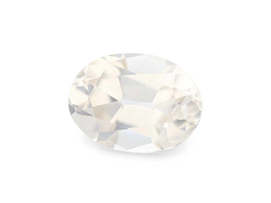 [WZVB0705X1] Zircon 6.9x5.1mm Oval Champagne