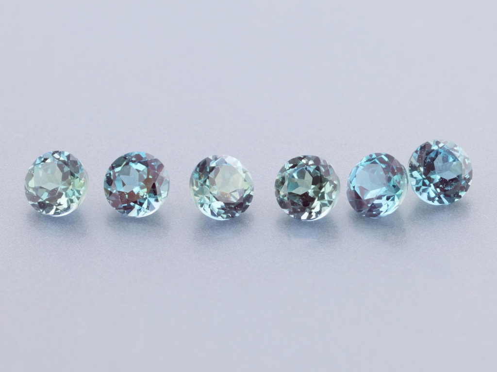 [AXCR-02] Synthetic Alexandrite Chrysoberyl 2.00mm Round