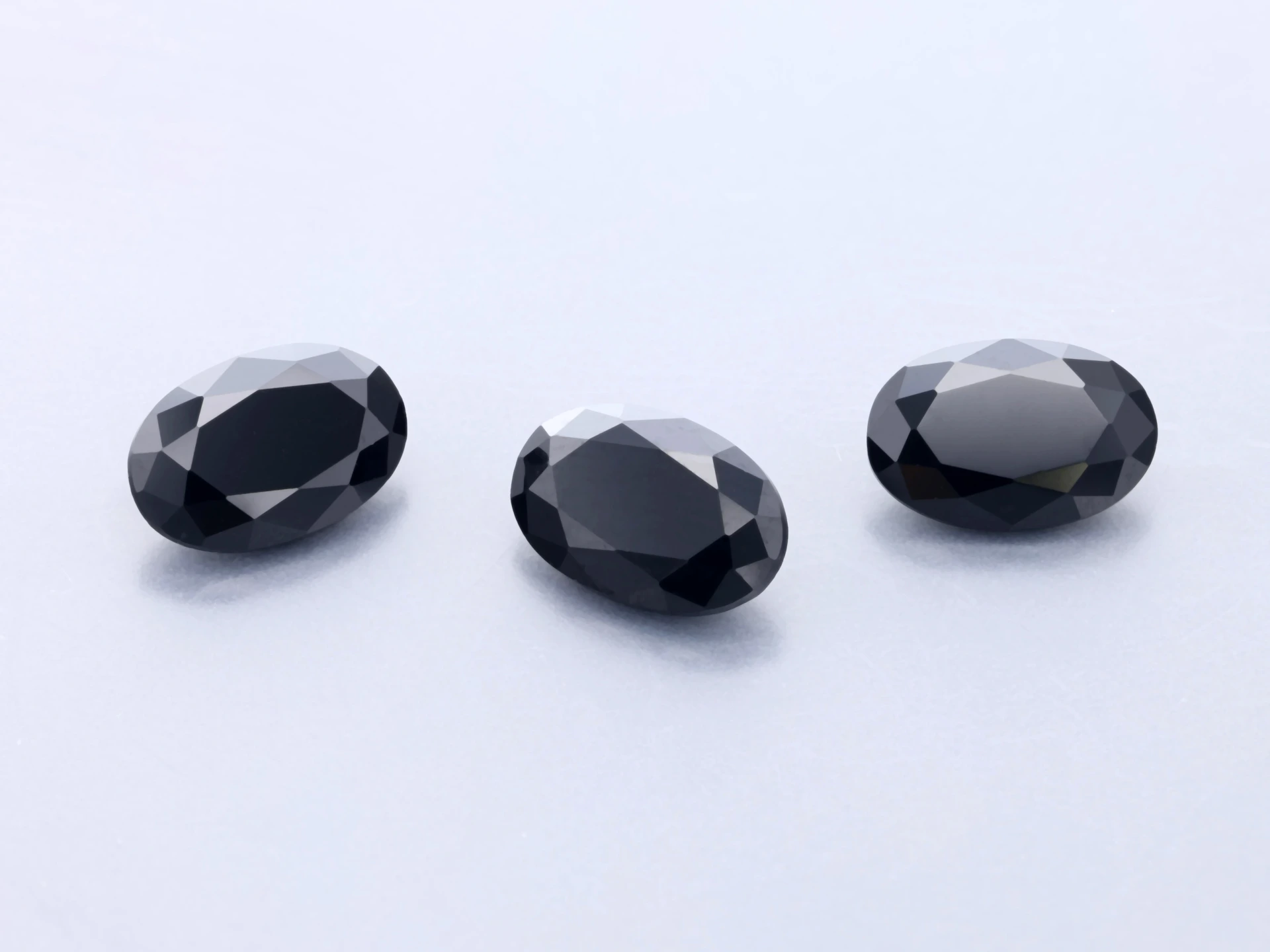 Black Spinel 6x4mm Oval