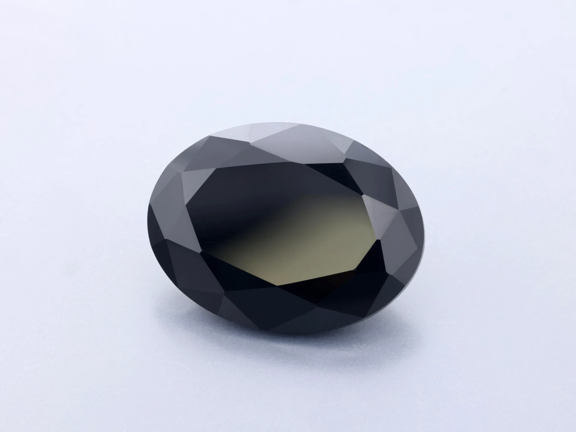 Black Spinel 16x12mm Oval