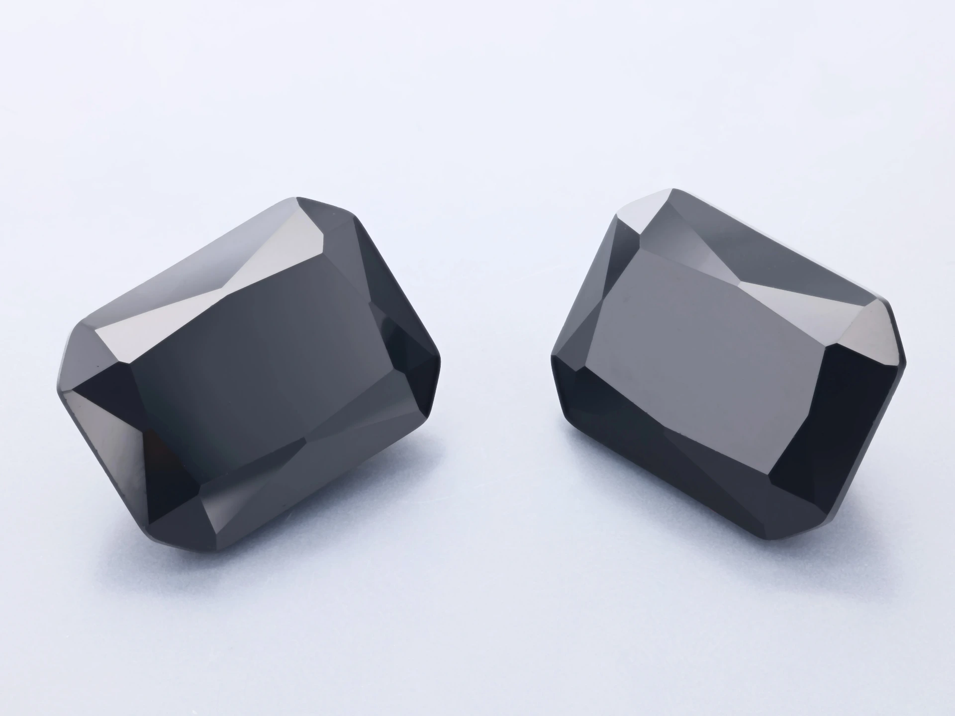 Black Spinel 16x12mm Radiant Cut